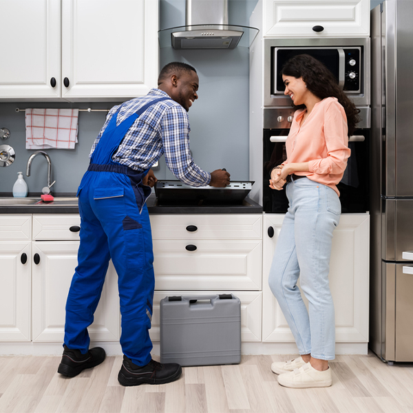 can you provide an estimate for cooktop repair before beginning any work in Mecklenburg